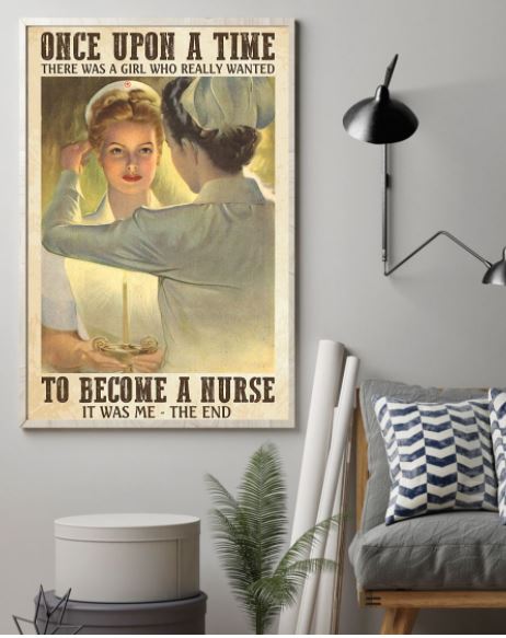 Girl wanted become nurse poster 2