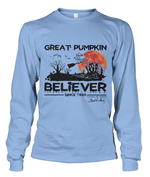 Pumpkin believer 1966 long sleeve tee