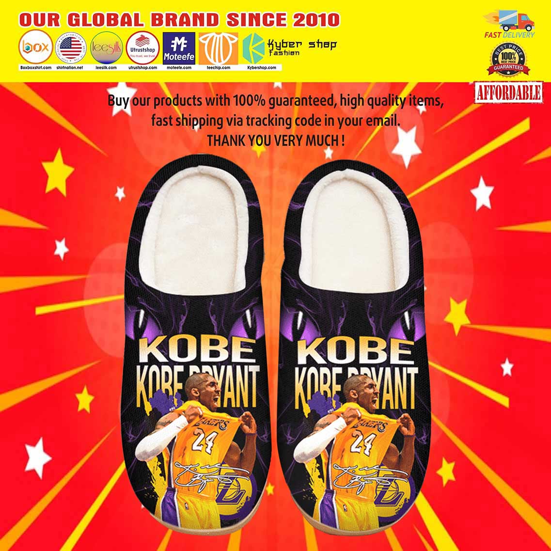 Kobe Bryant Custom Shoes Slippers 8