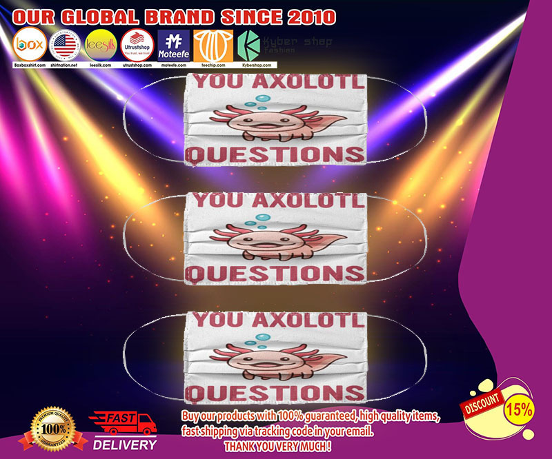 You axolotl questions face mask 2
