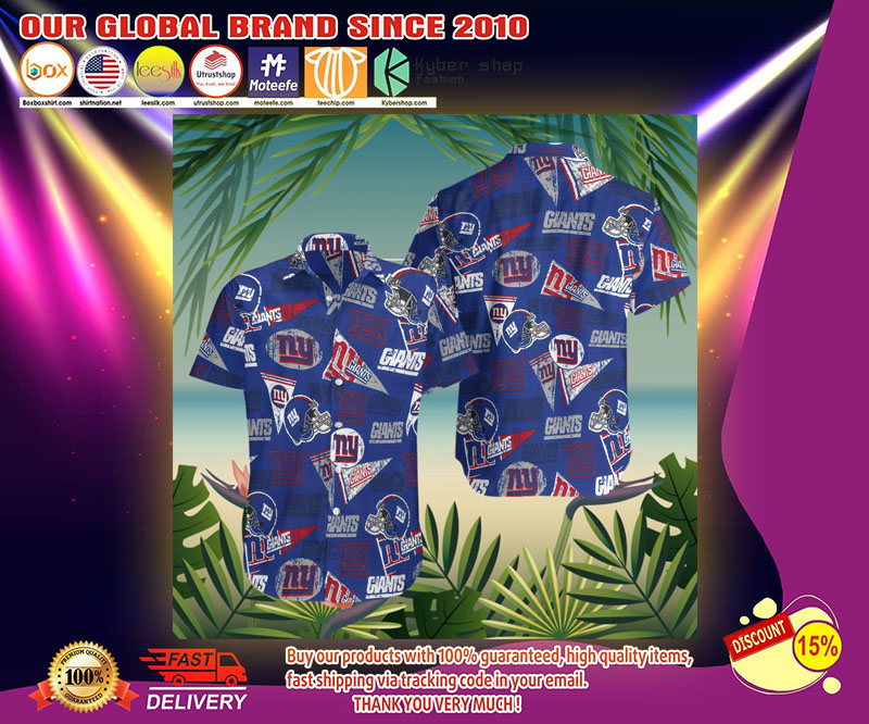 New York Giants hawaiian shirt - LIMITED EDITION