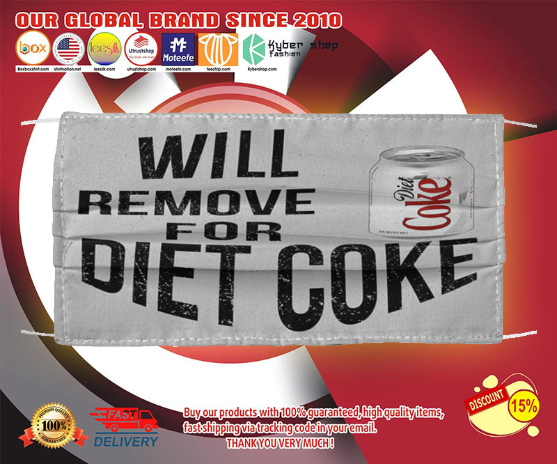 Will remove for diet coke face mask 3