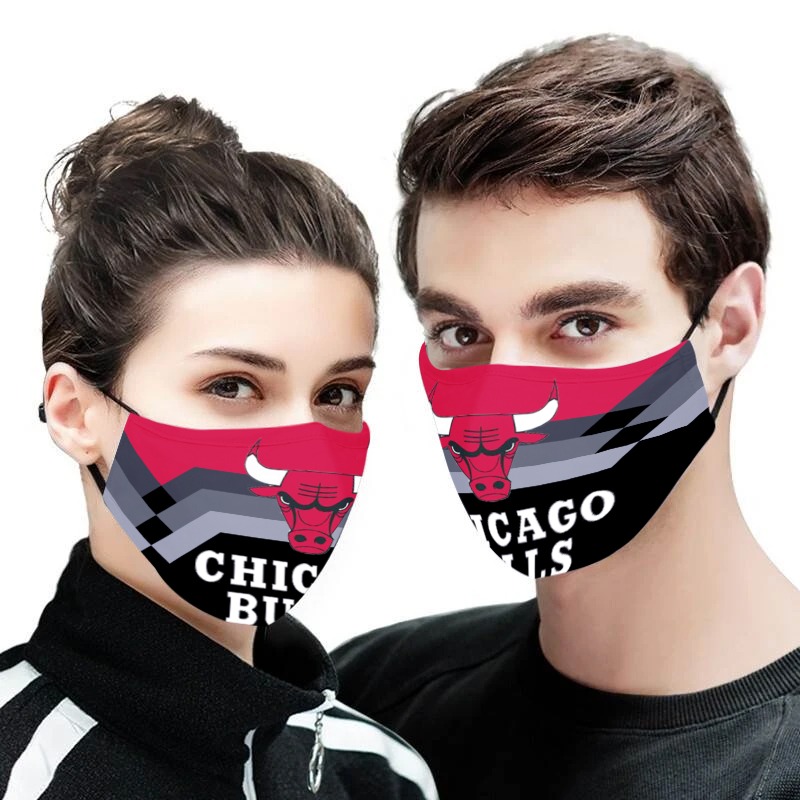 NBA chicago bulls anti pollution face mask - maria