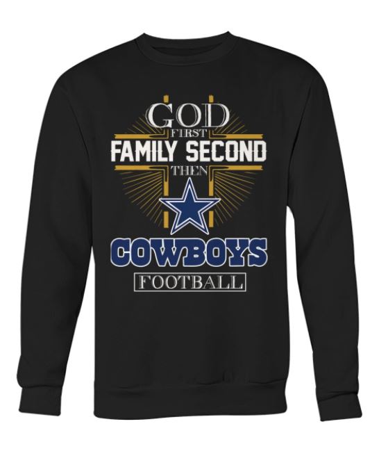 Cowboys football god first sweater