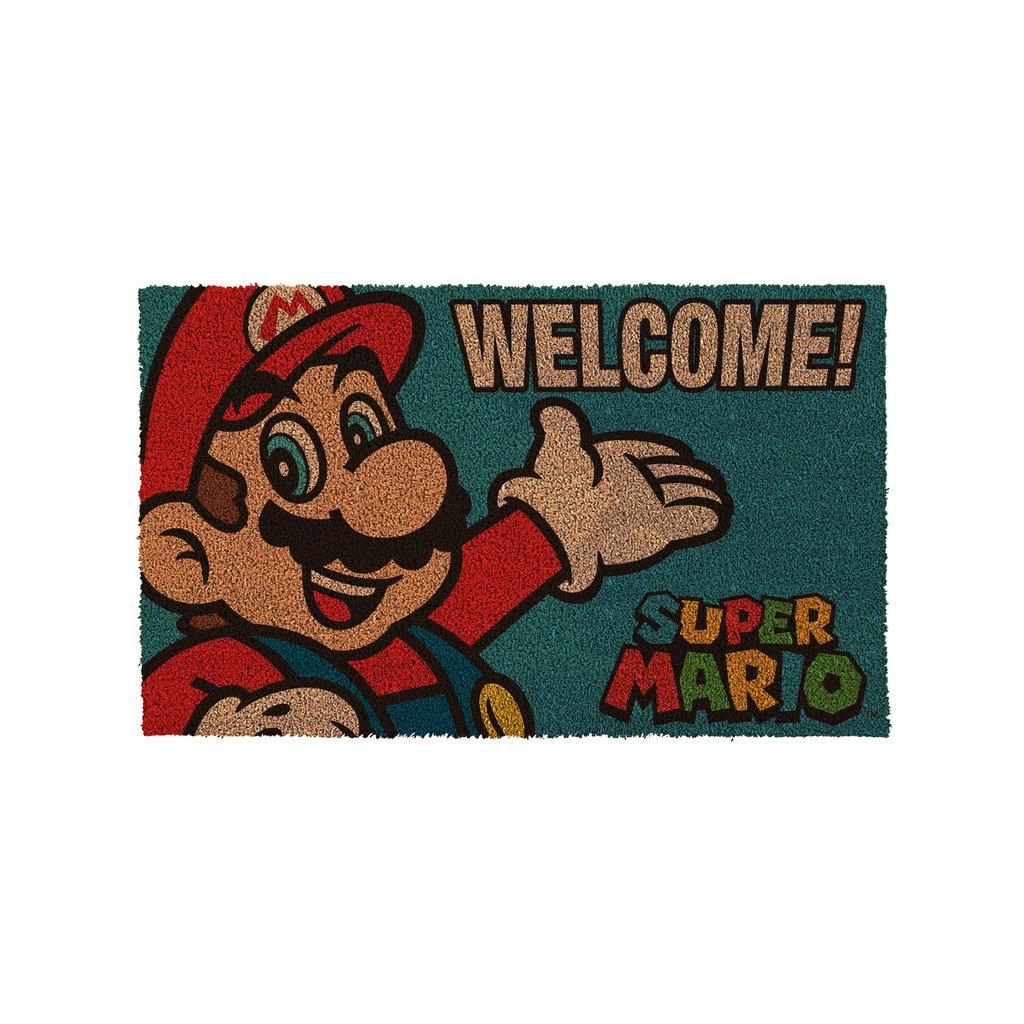 Nintendo Super Mario Bros Welcome Doormat 1