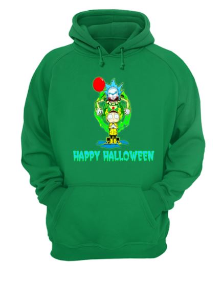 Happy Halloween Rick Morty hoodie