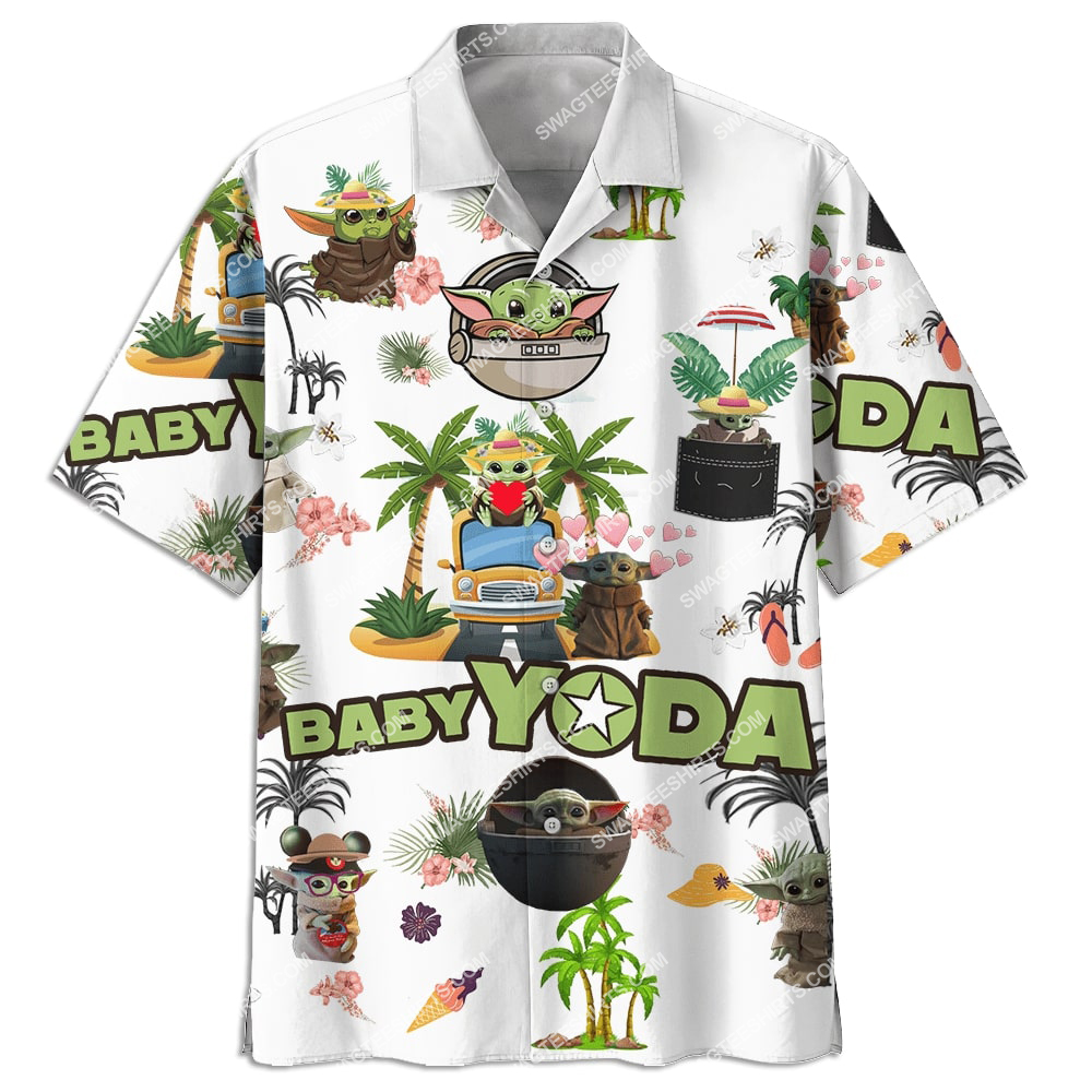 baby yoda star wars full printing hawaiian shirt 3(1)