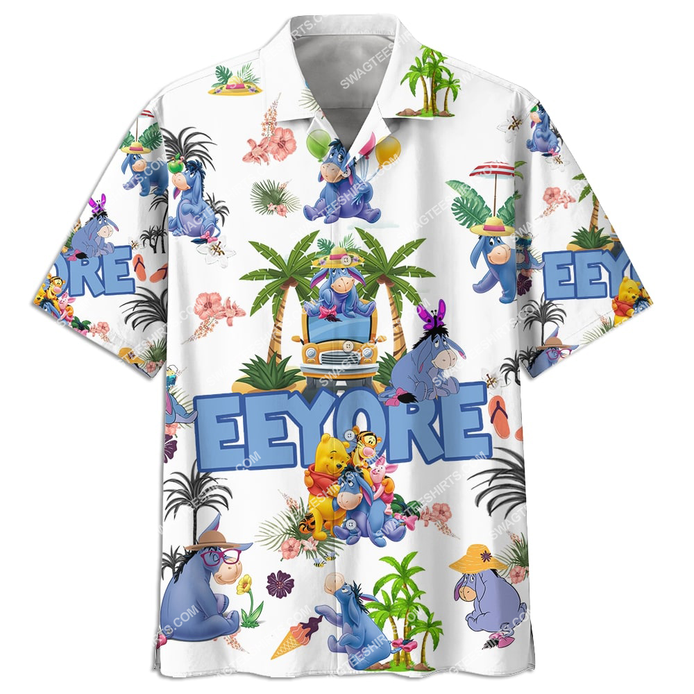 [highest selling] winnie the pooh eeyore full printing hawaiian shirt – maria