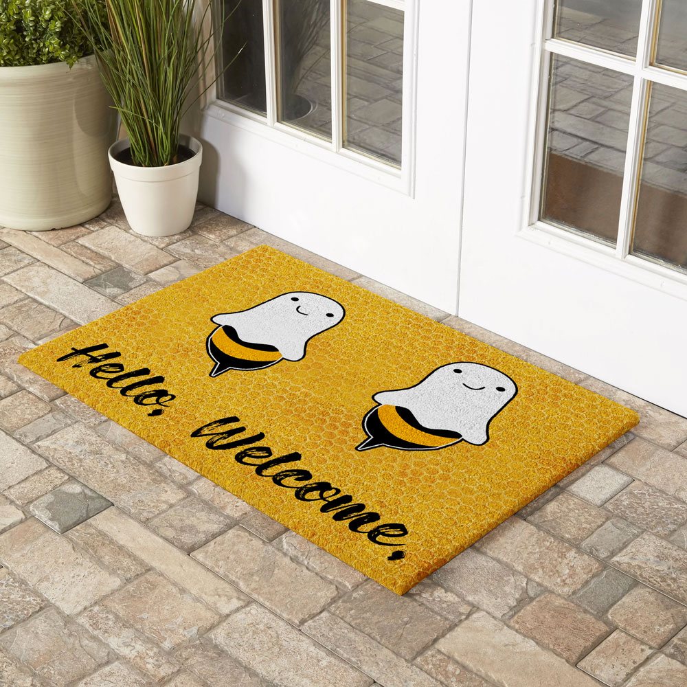 Boo Bees Hello Welcome Doormat 2