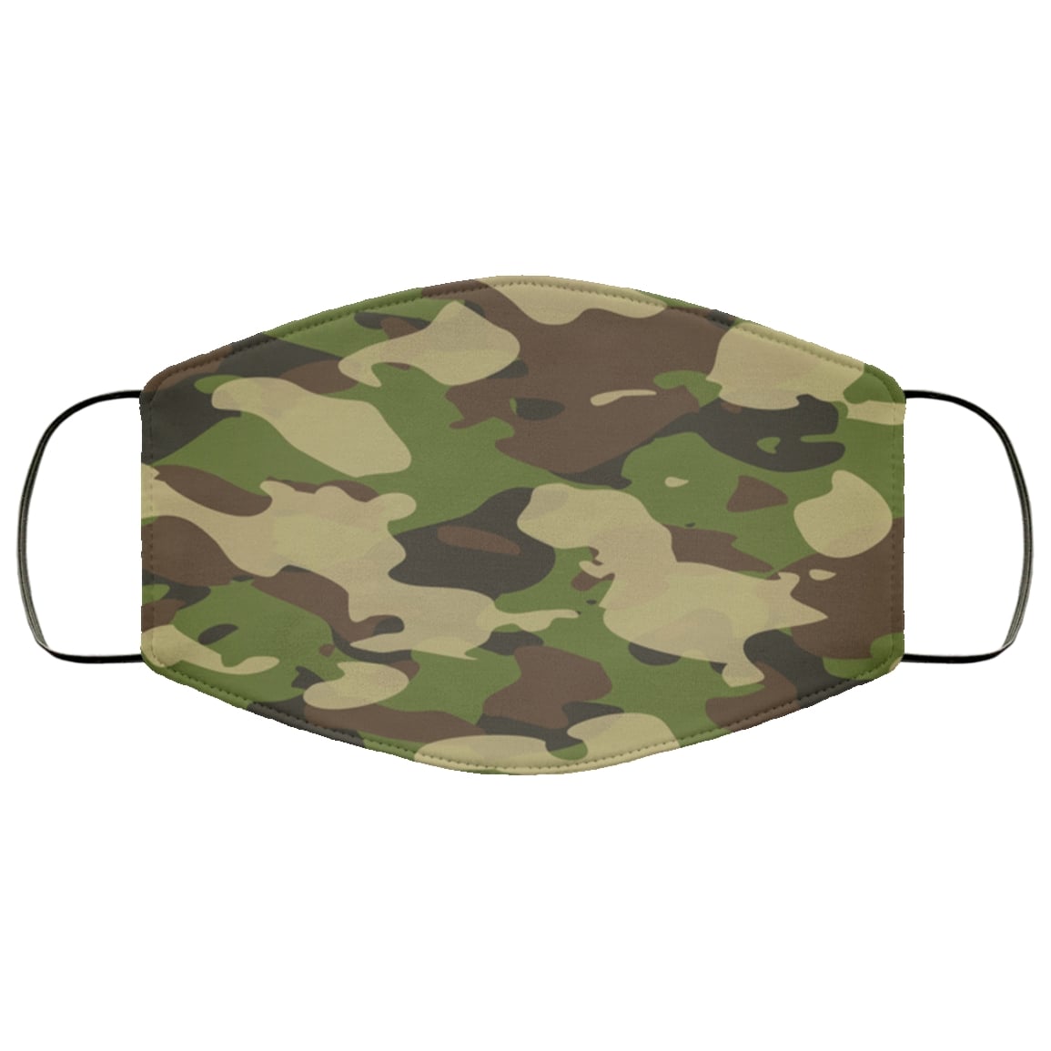 Camouflage army military anti pollution face mask - maria