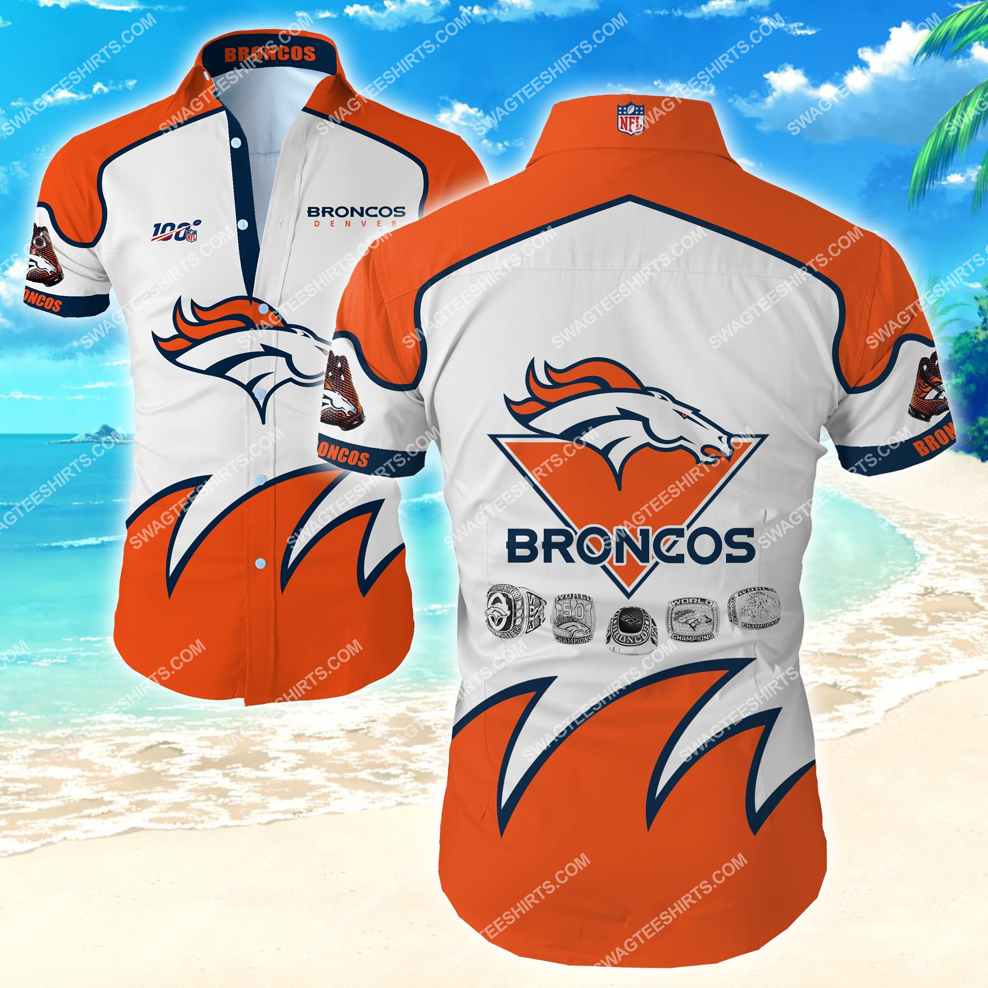 [highest selling] national football league denver broncos team hawaiian shirt – maria