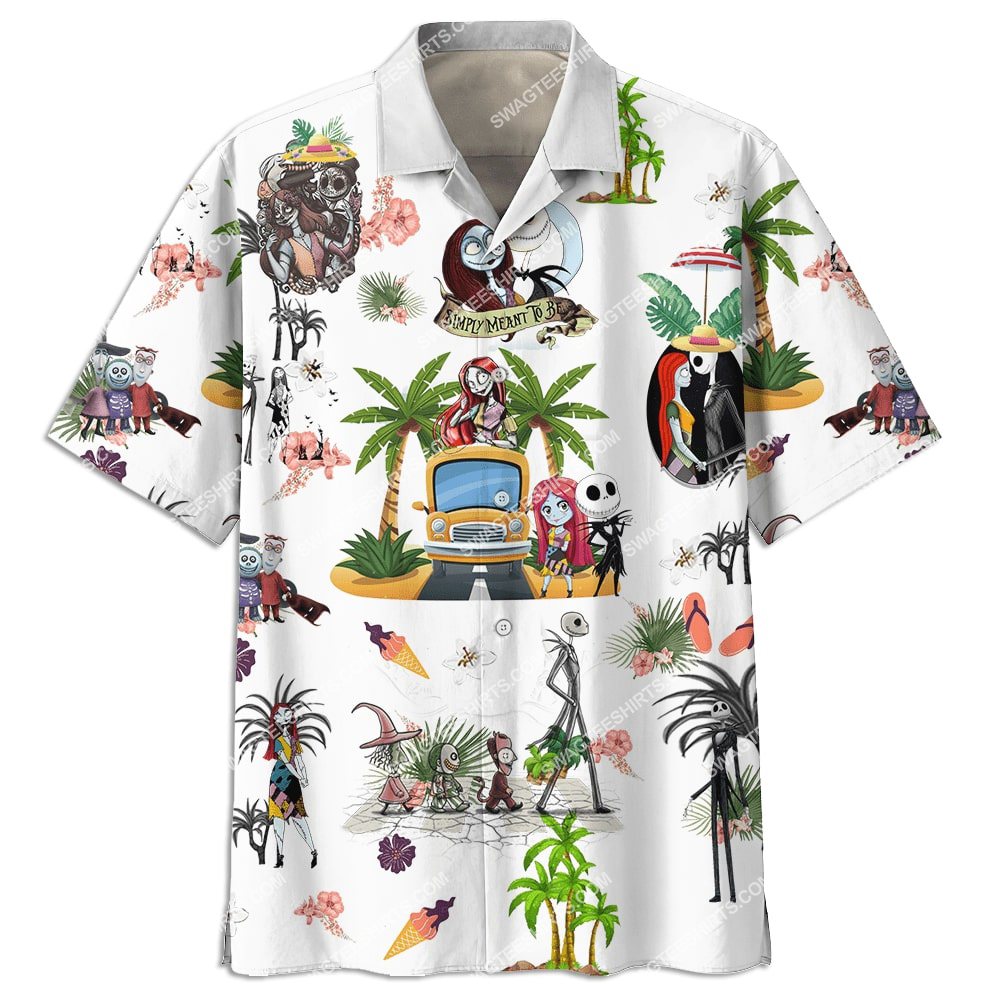 [highest selling] the nightmare before christmas jack skellington and sally hawaiian shirt – maria