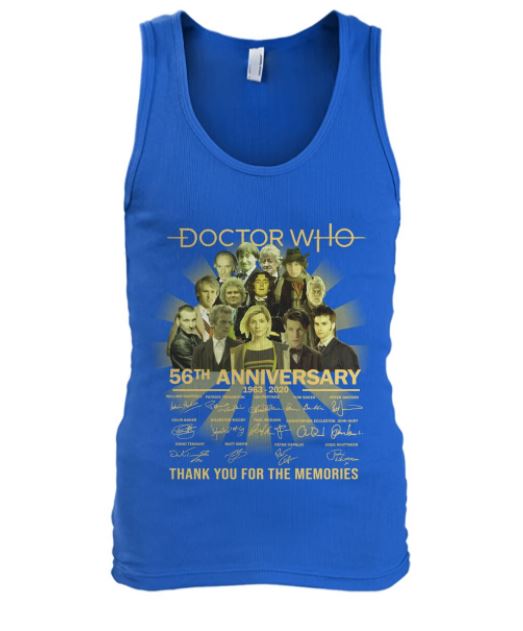 Doctor Who 56 signature tank top