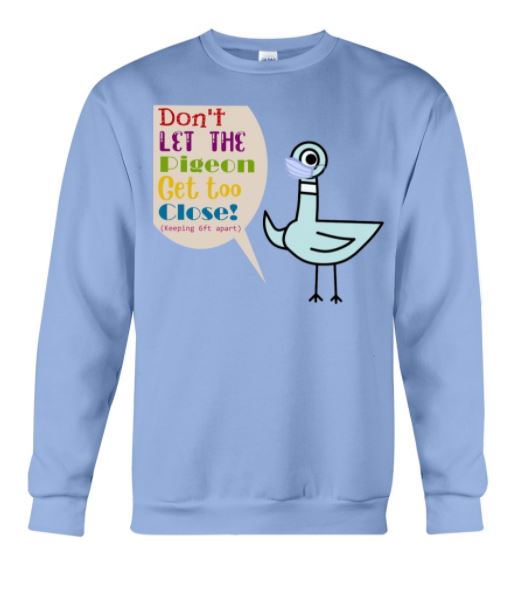 Dont pigeon close sweater