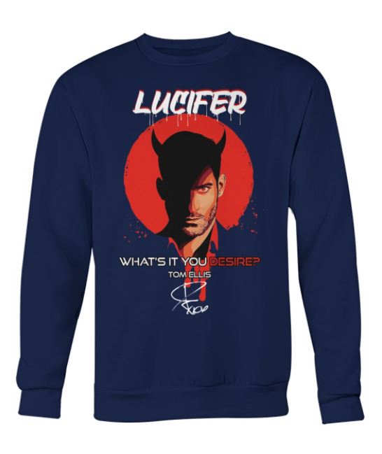 Lucifer desire signature sweater