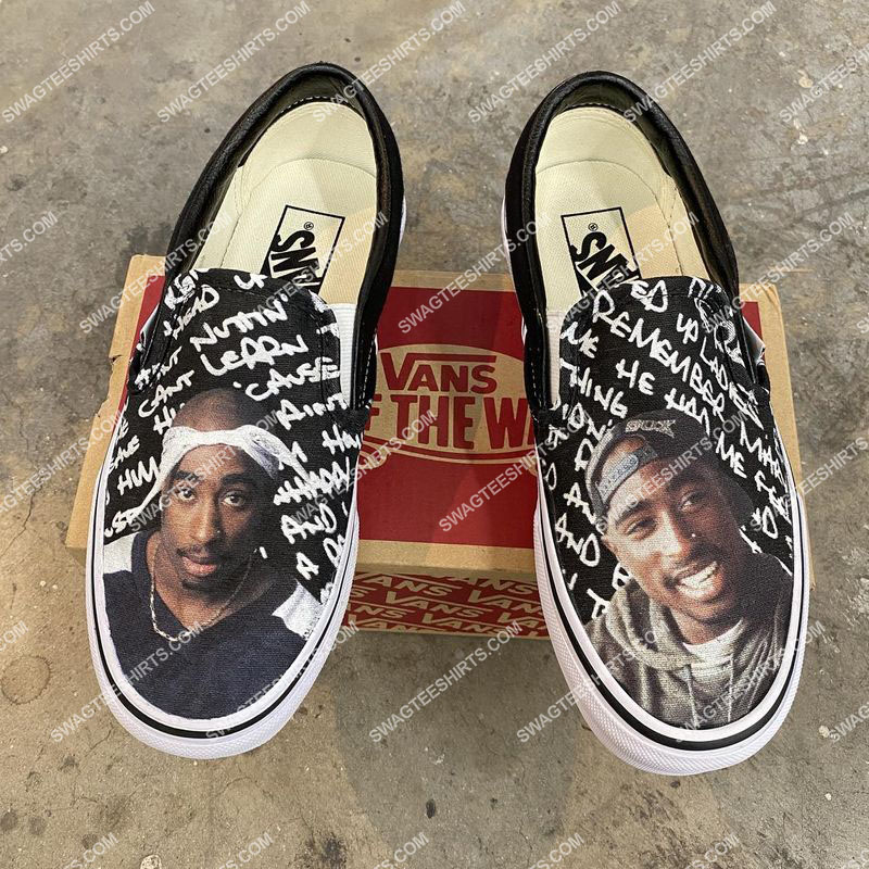 tupac all over print slip on shoes 2(1)