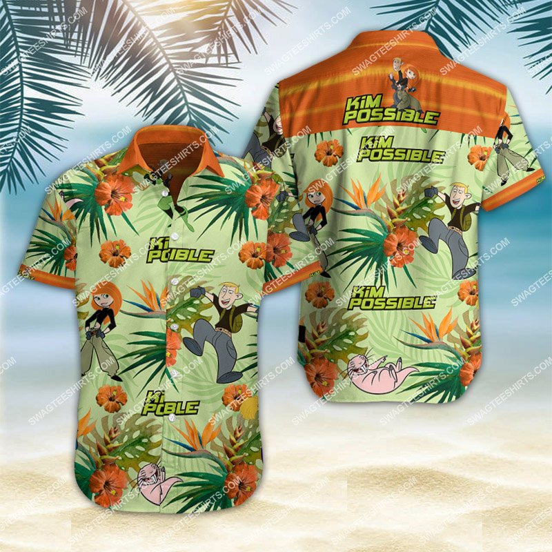 kim possible movie all over print hawaiian shirt 2