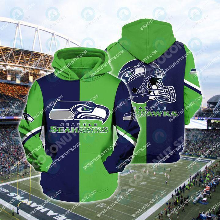 [highest selling] the football team seattle seahawks all over printed shirt - maria
