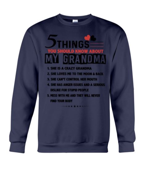 My grandma sweatshirt