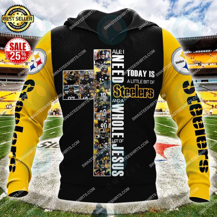 [highest selling] the pittsburgh steelers football cross God all over printed shirt – maria