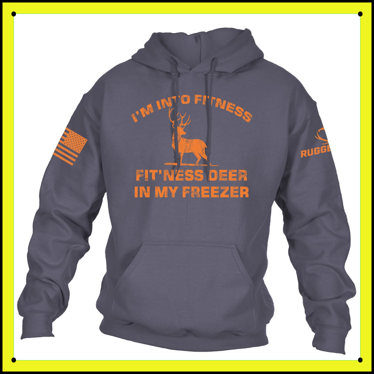 I’m into fitness fit’ness deer in my freezer 3d hoodie- LIMITED EDITION