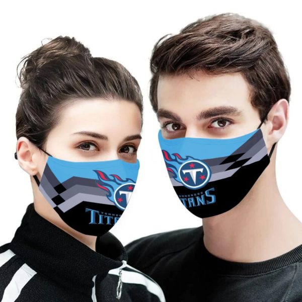 NFL tennessee titans anti pollution face mask - maria