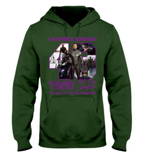 Chadwick Boseman 43 thank hoodie