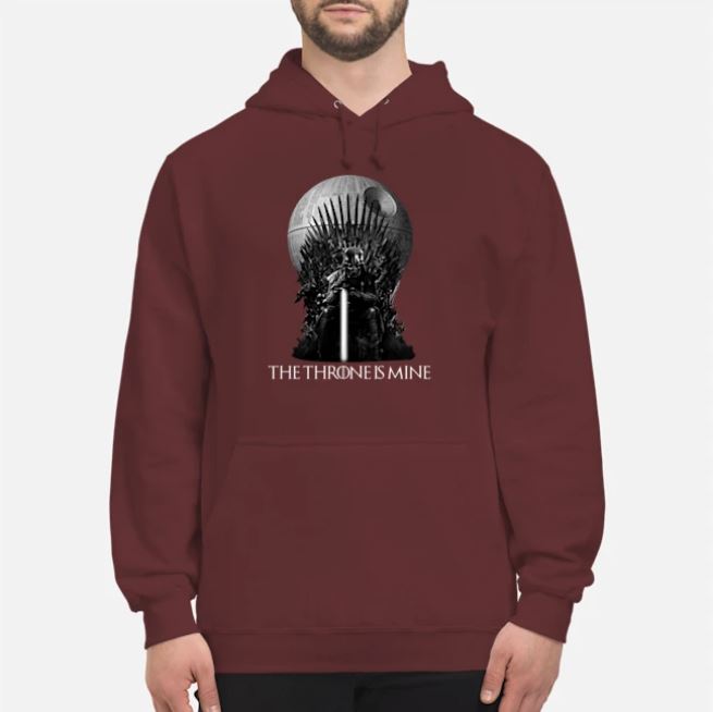 Darth Vader the throne is mine hoodie