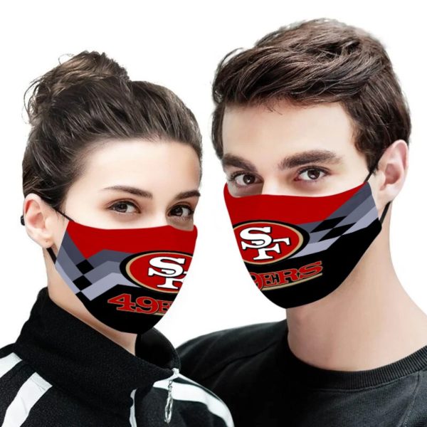 NFL san francisco 49ers anti pollution face mask - maria