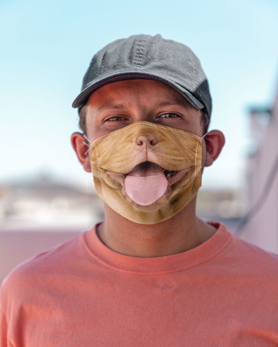 French Mastiff Puppy face mask menjpg