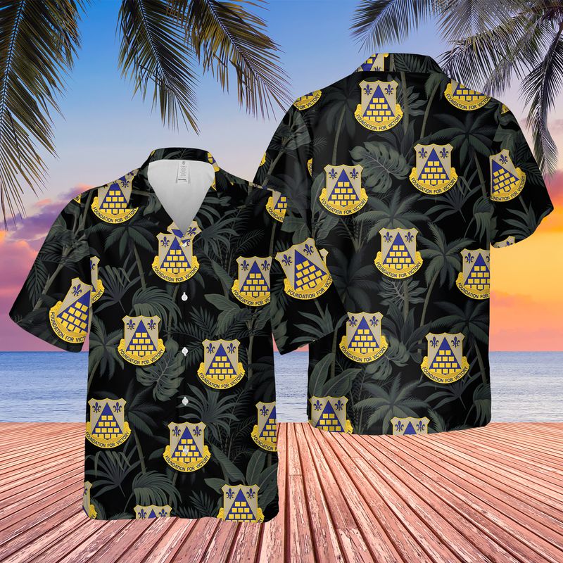 US Army quartermaster corps 61st quartermaster battalion foundation for victory hawaiian shirt – LIMITED EDITION