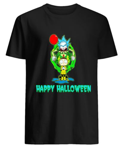 Happy Halloween Rick Morty t shirt, hoodie, tank top