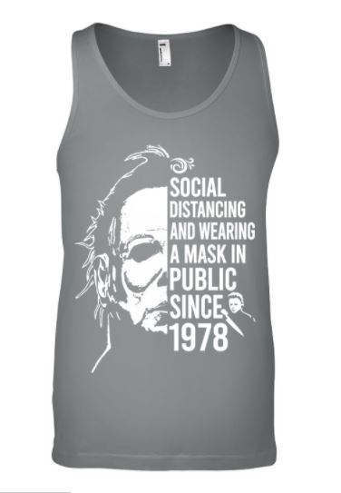 Distancing mask since 1978 tank top