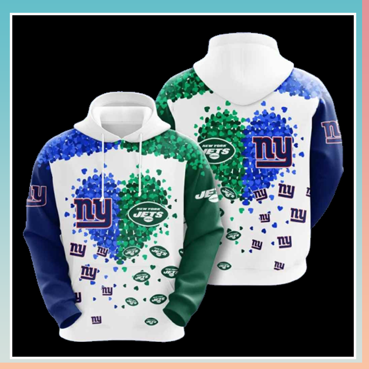 New york giants vs new york jets 3d over print hoodie – LIMITED EDITION