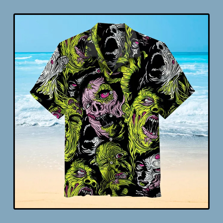 Zombie Commemorative Hawaiian Shirt1