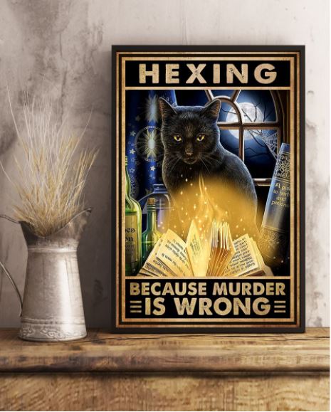 Cat hexing murder wrong poster 2