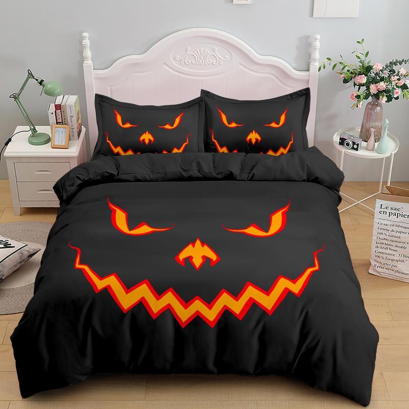Halloween jack o lantern pumpkin bedding set – Hothot 080621