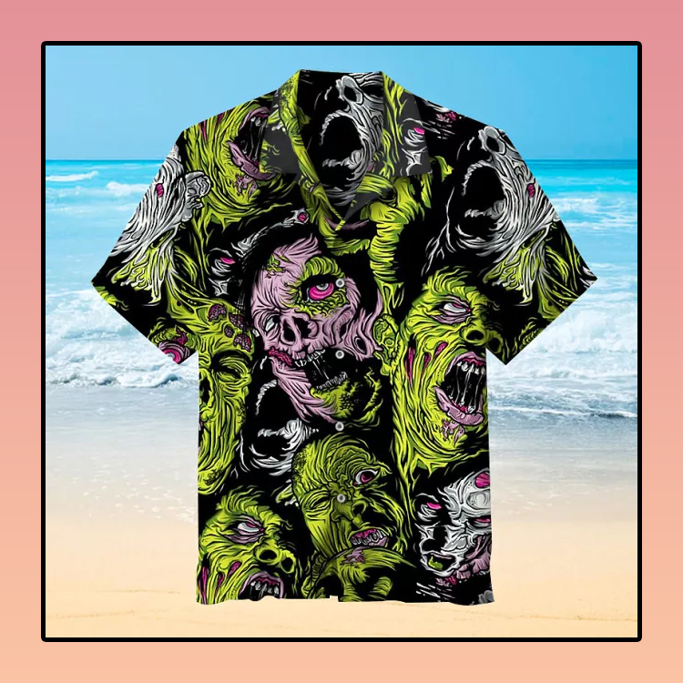 Zombie Commemorative Hawaiian Shirt3