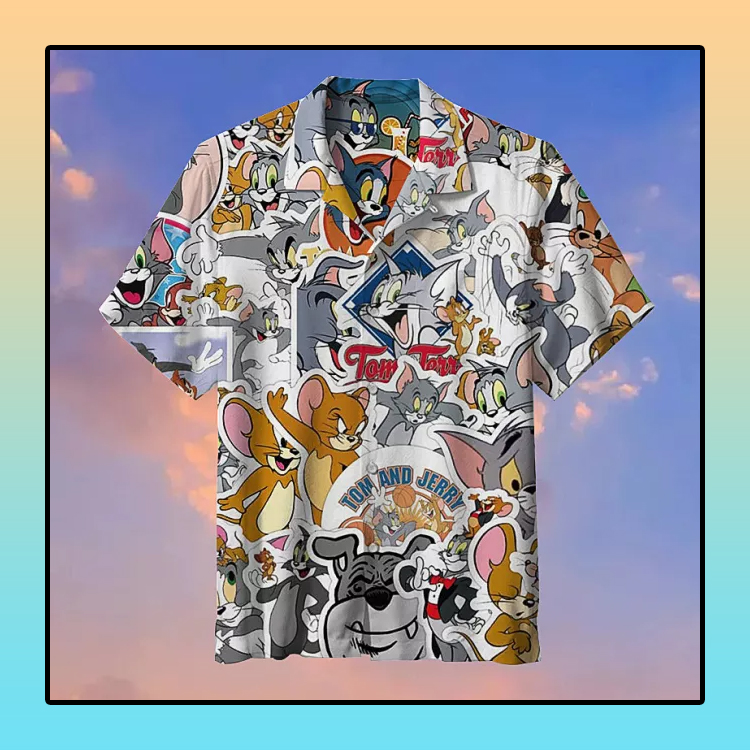 Tom and Jerry Commemorative Hawaii Shirt1