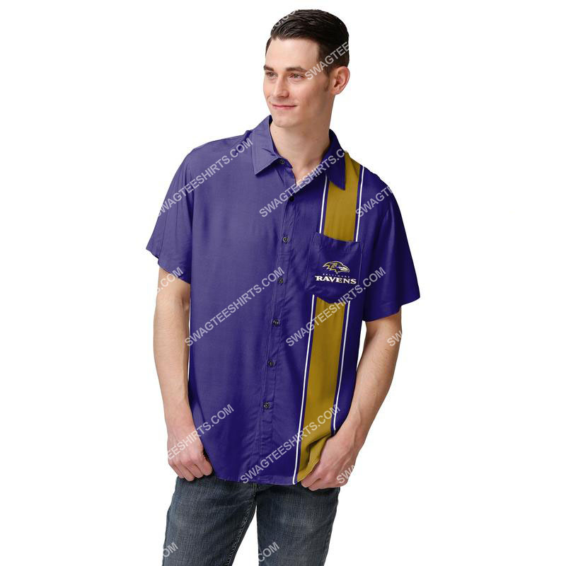 [highest selling] the baltimore ravens football full print hawaiian shirt - maria