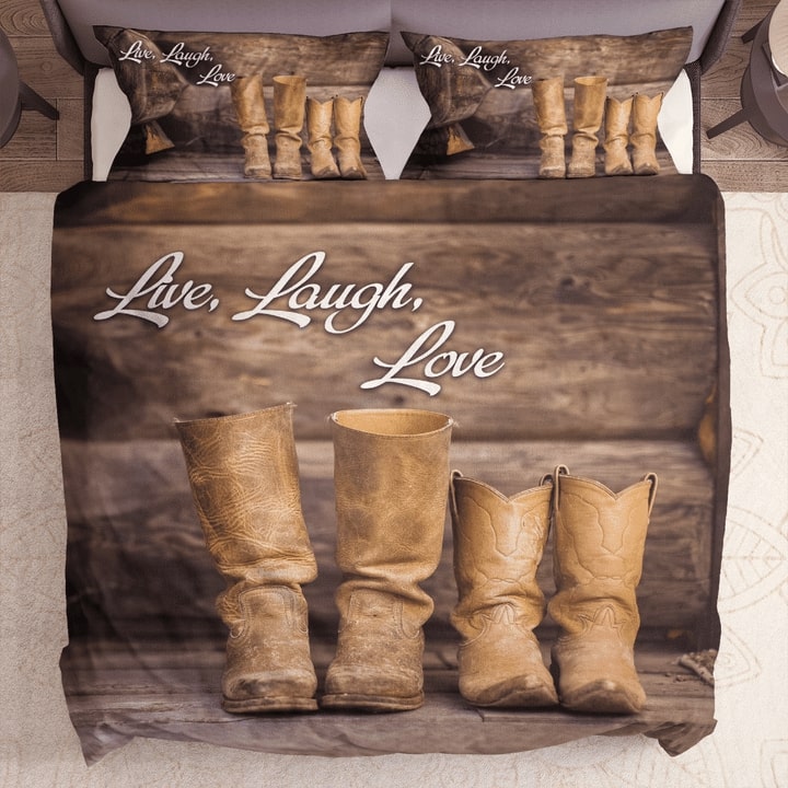 [best price] live laugh love bedding set - maria