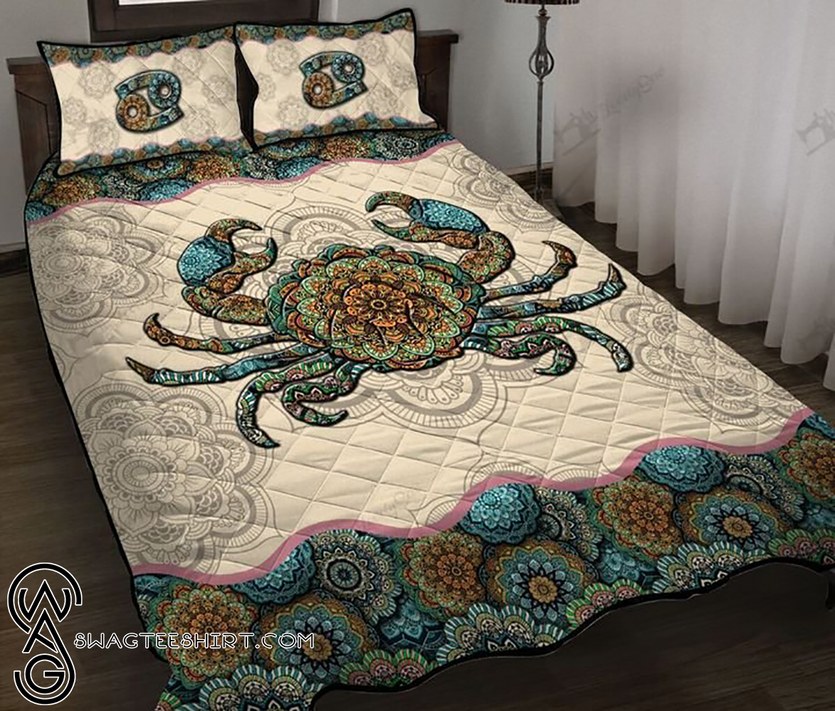 Mandala cancer horoscope full printing quilt