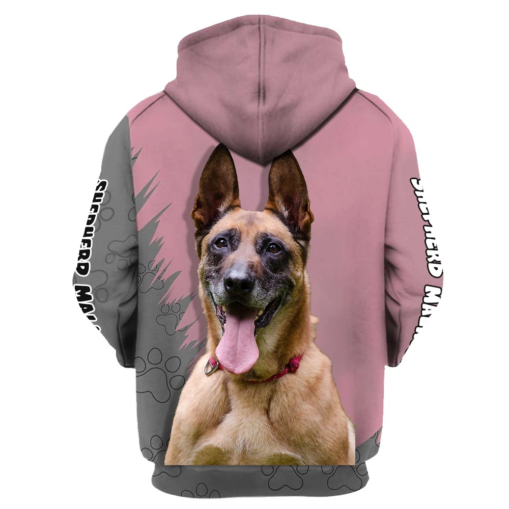 Here's to the women that can't imagine life without Shepherd Malinois 3D Hoodie 1