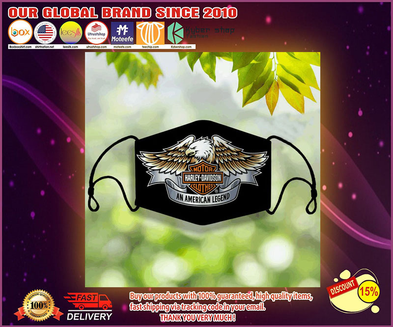 Motor Harley DavidsonAmerican legend face mask 1