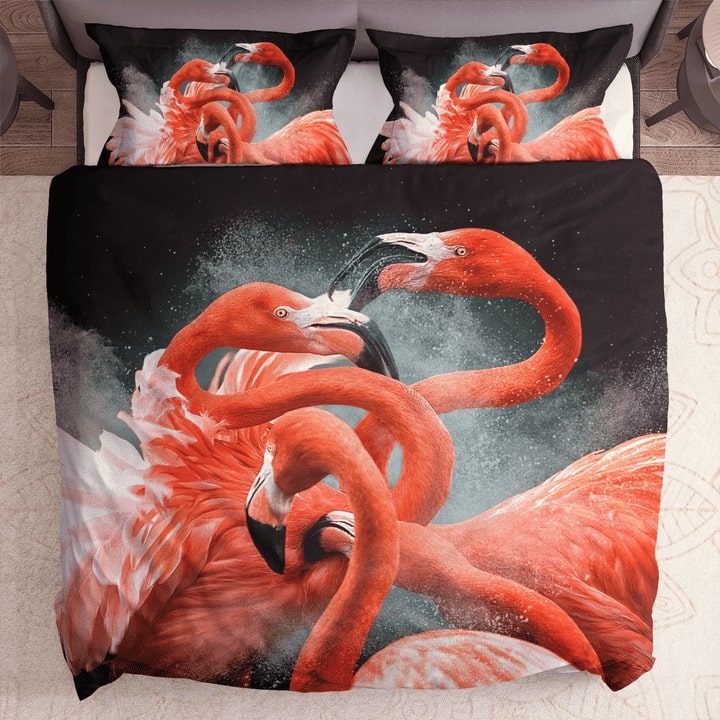 [best price] flamingo bedding set – maria