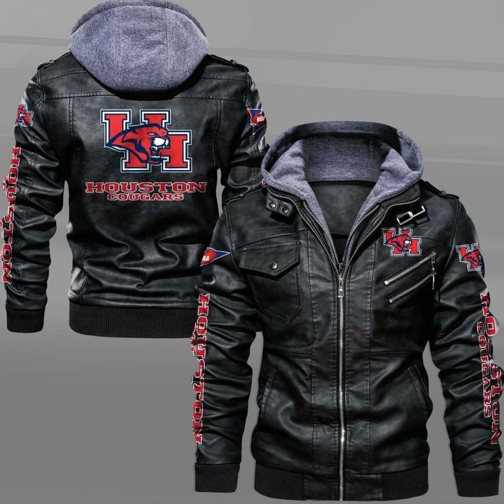 Houston Cougars Leather Jacket