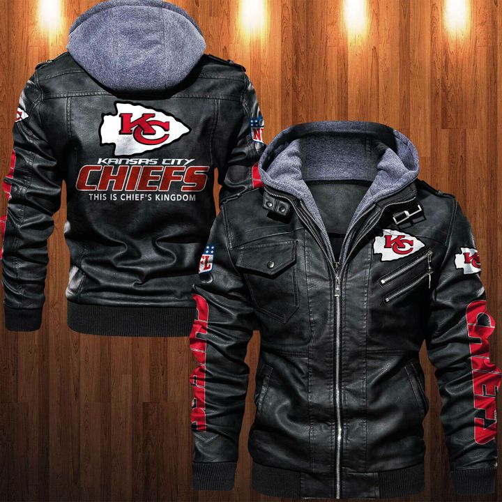 Kansas City Chiefs This is Chief’s Kingdom Leather Jacket