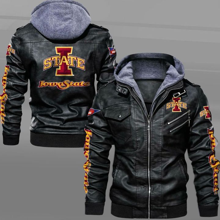 Iowa State Cyclones Leather Jacket