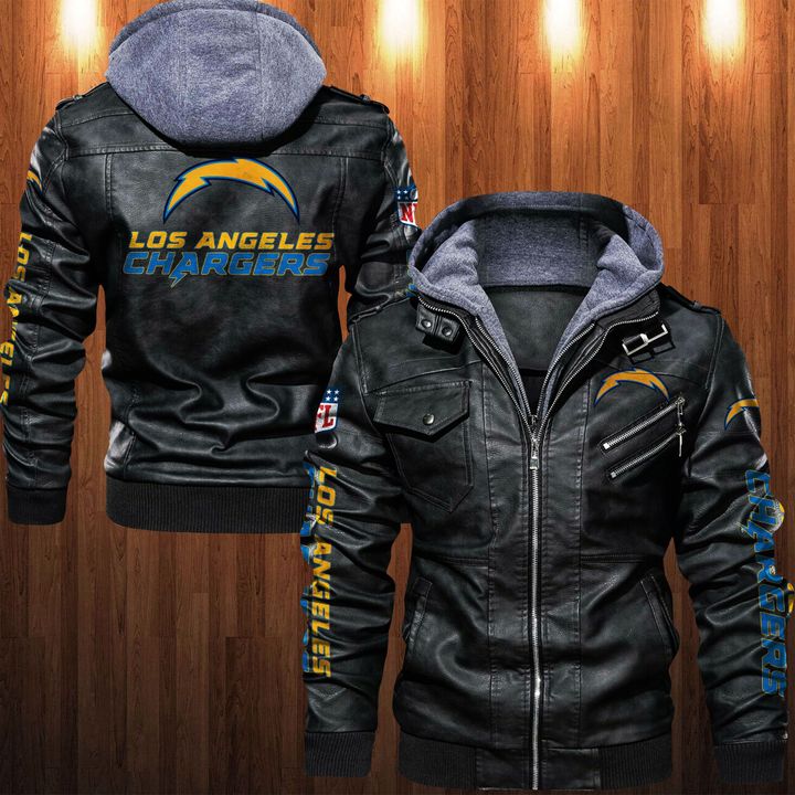 Los Angeles Chargers Leather Jacket