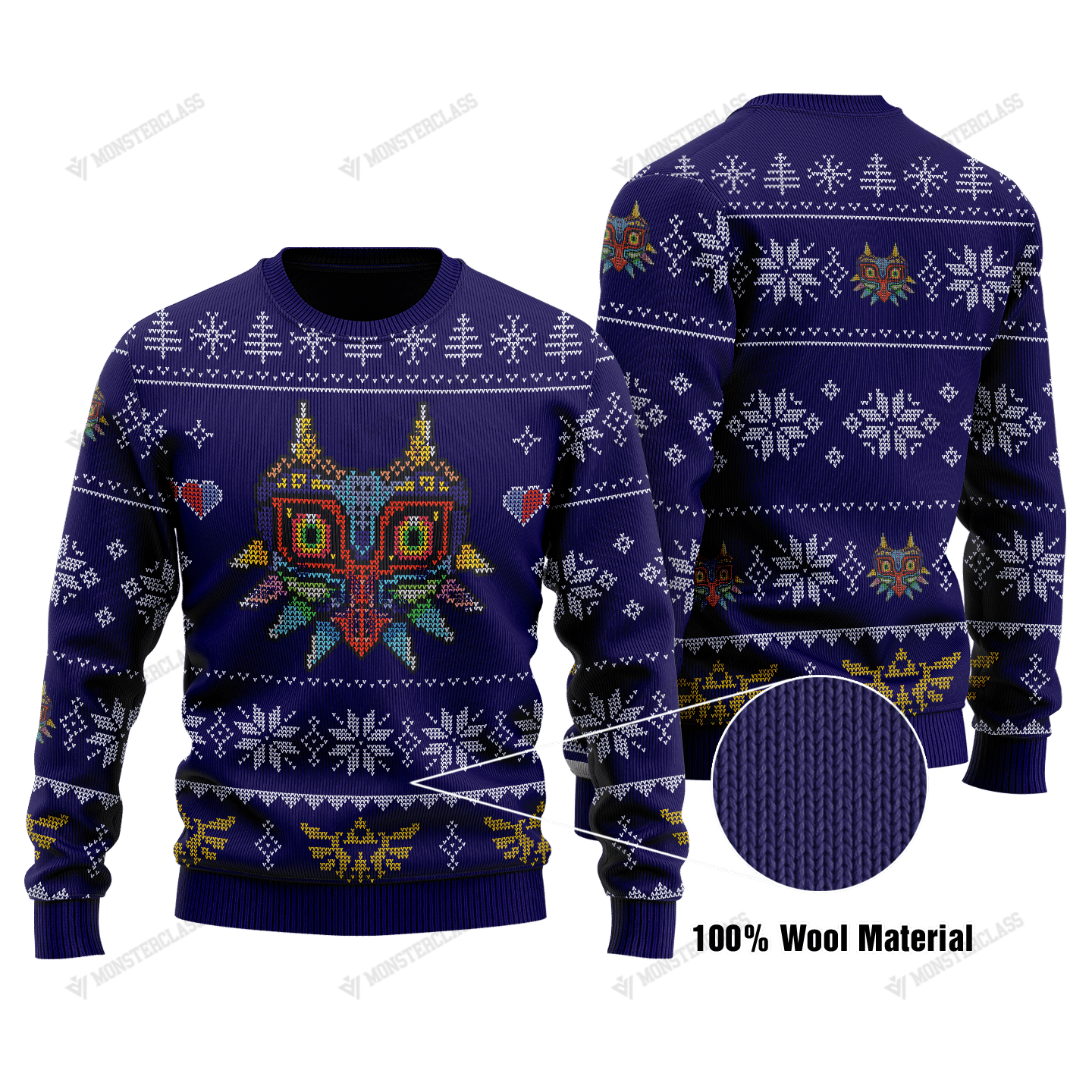 The Legend of Zelda Majora’s Mask christmas sweater